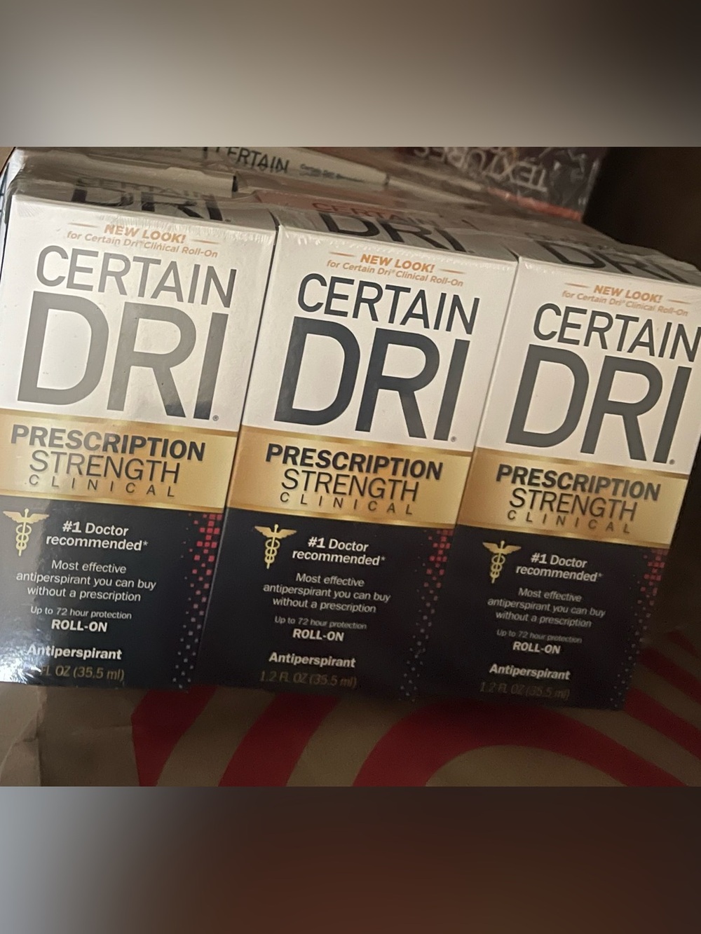 Certain Dri Antiperspirant Deodorant 3 PACK